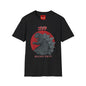 Godzilla Vintage Red Sun T-Shirt — Japanese Kaiju Graphic Tee