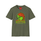 Savage Beast Gym T-Shirt — Green Muscle Warrior Graphic Tee