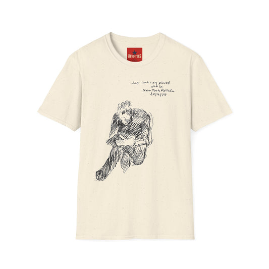 Joe Strummer - The Clash - By Ray Lowry - Unisex Softstyle T-Shirt