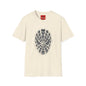 Spider Web Mask T-Shirt — Gothic Spiderweb Face Graphic Tee