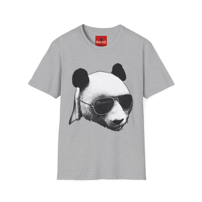 Panda Sunglasses T-Shirt — Cool Panda Graphic Tee