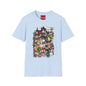 Anime Character Collage T-Shirt — Retro Studio Movie Tribute Tee