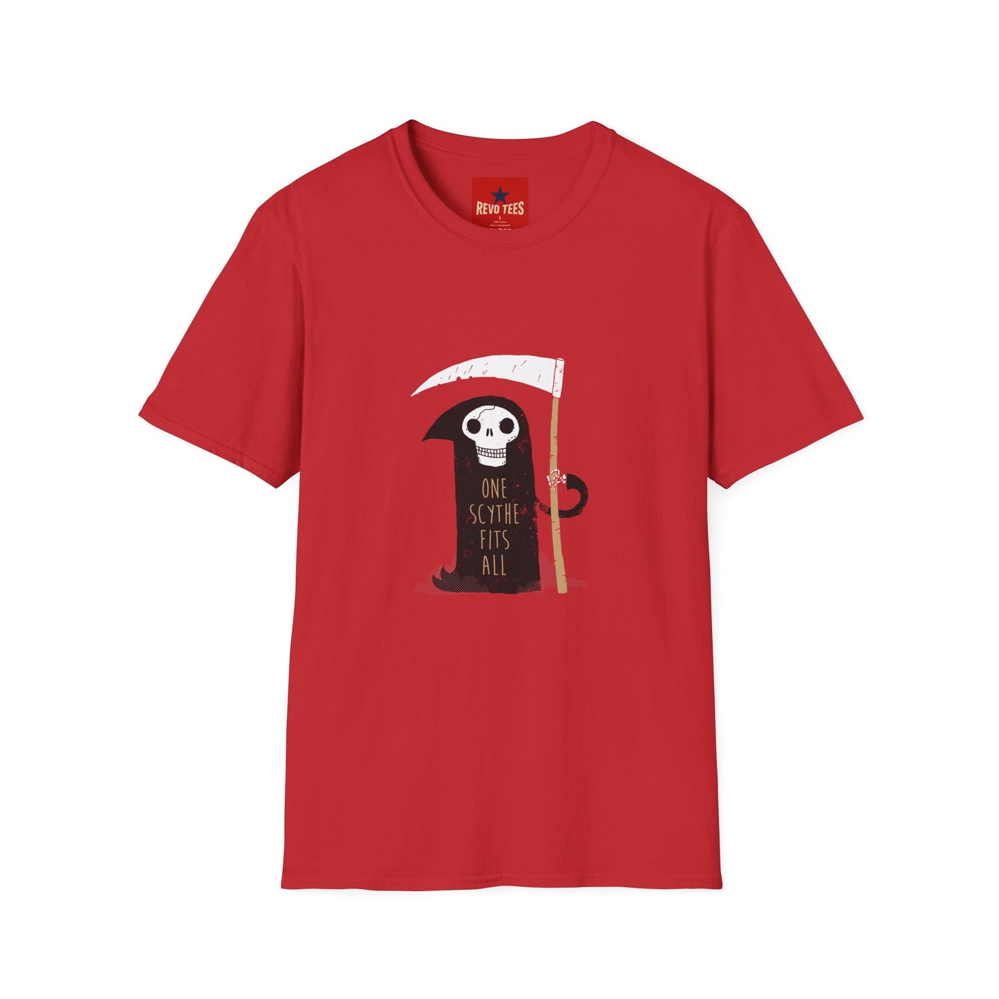 One Scythe Fits All - Unisex Softstyle T-Shirt
