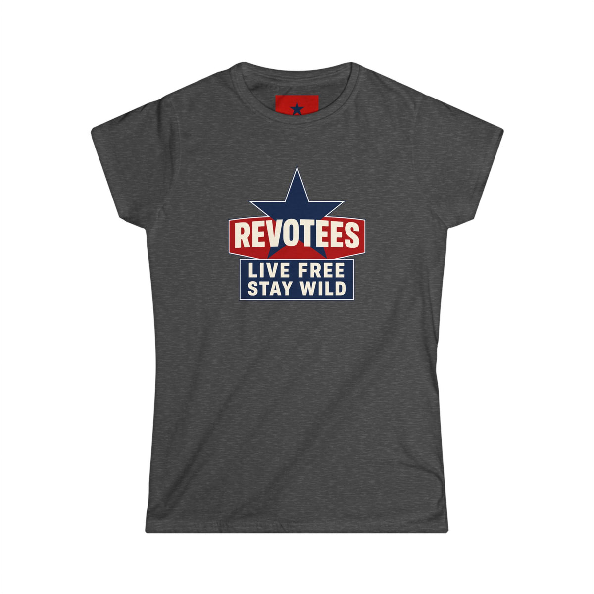 Revotees Live Free Stay Wild Womens T-Shirt - alternate view 8