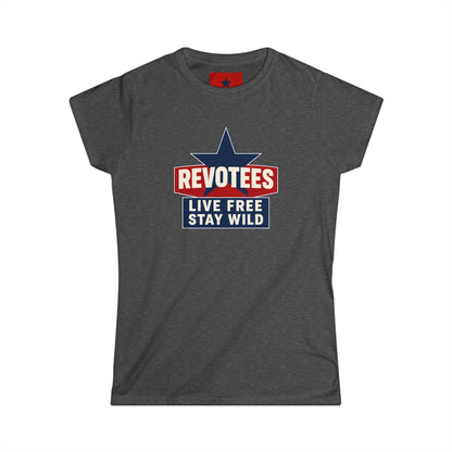 Revotees Live Free Stay Wild Womens T-Shirt - alternate view 8