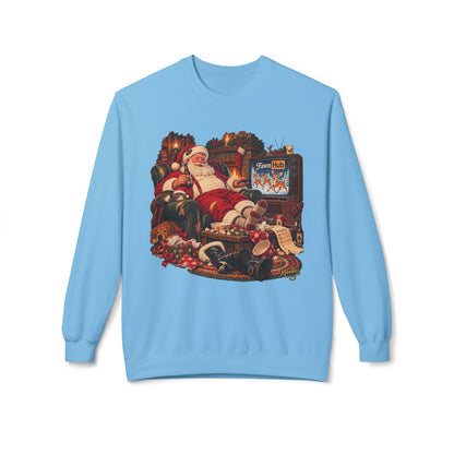 REVOTEES Santa's lil' secret - Vintage Christmas Crewneck Sweatshirt