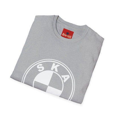 Ska Mod Target Logo T-Shirt — Retro Two-Tone Checkerboard Music Tee