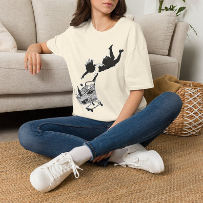 Banksy T-Shirt — Shop Til You Drop Silhouette Tee