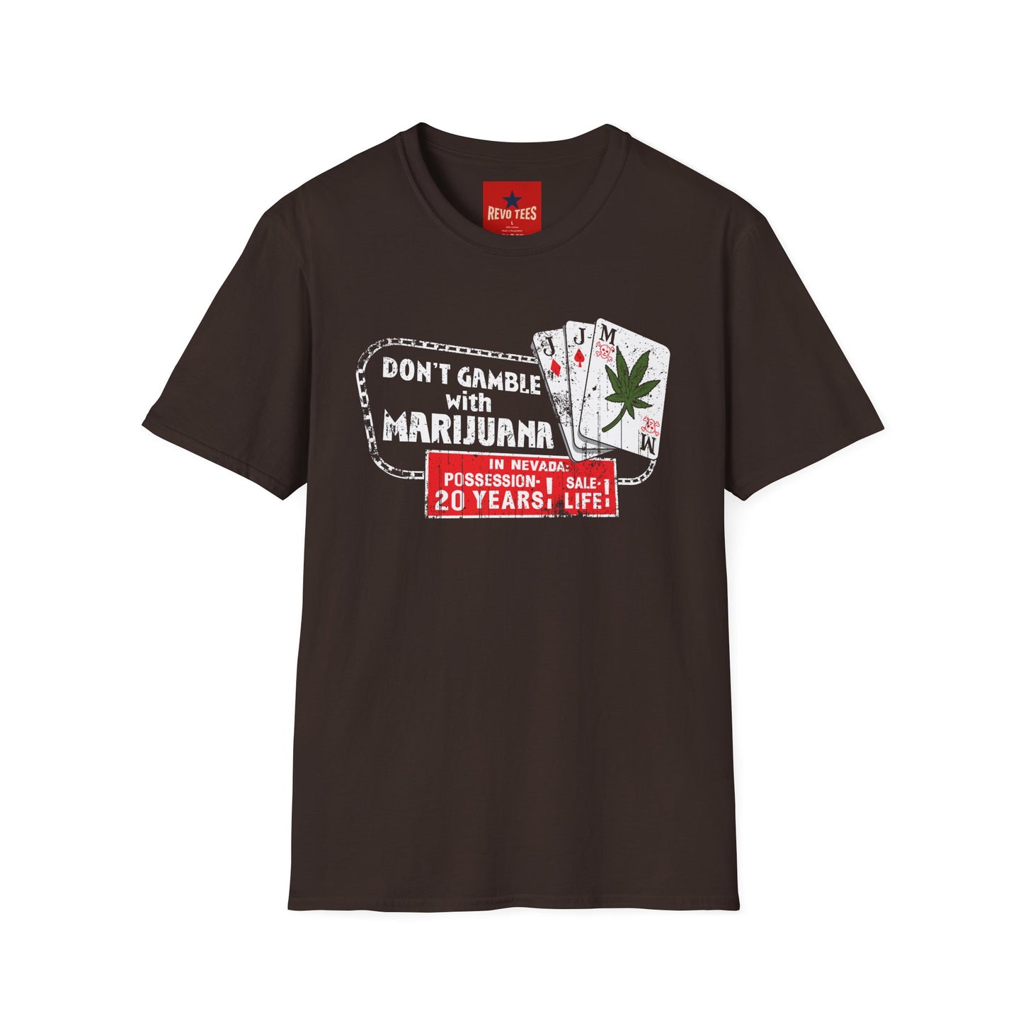 Don't Gamble - Unisex Softstyle T-Shirt