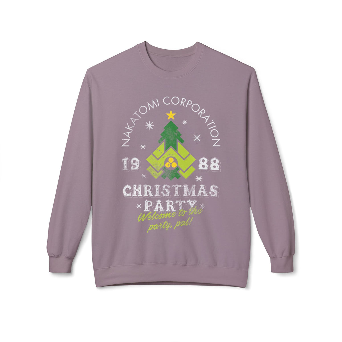 Die Hard 'Nakatomi Corporation 1988' Holiday Crewneck Christmas Party Sweatshirt