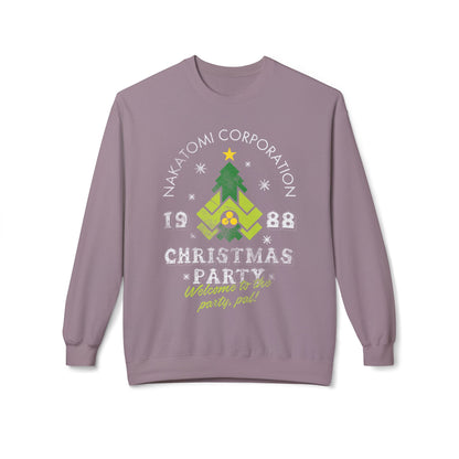 Die Hard 'Nakatomi Corporation 1988' Holiday Crewneck Christmas Party Sweatshirt