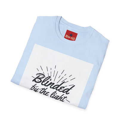 Blinded by the Light T-Shirt — Inspirational Faith Graphic Tee
