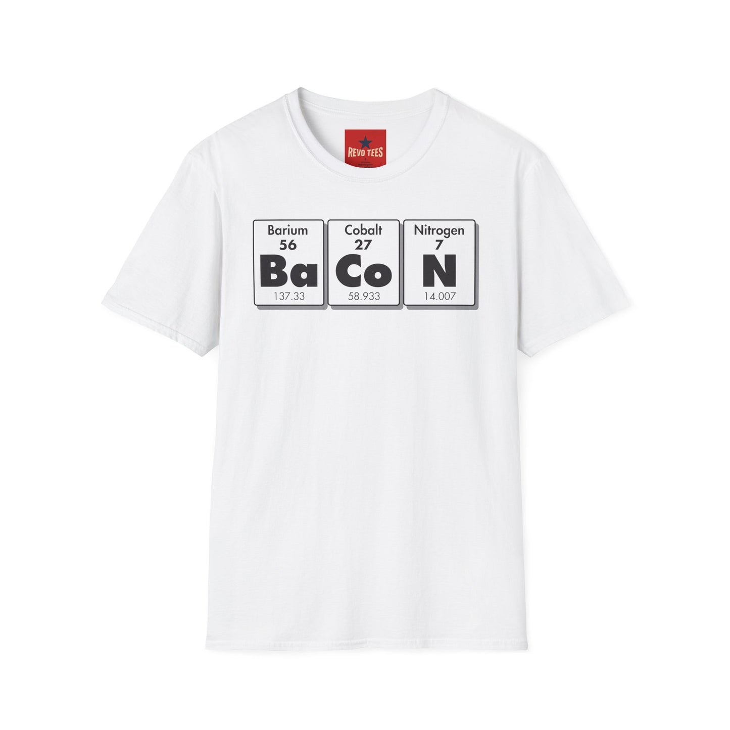 Bacon Periodic Table T‑Shirt