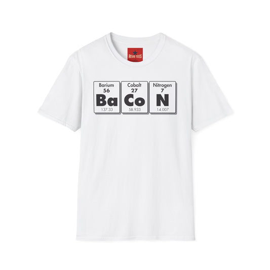 Bacon Periodic Table T‑Shirt