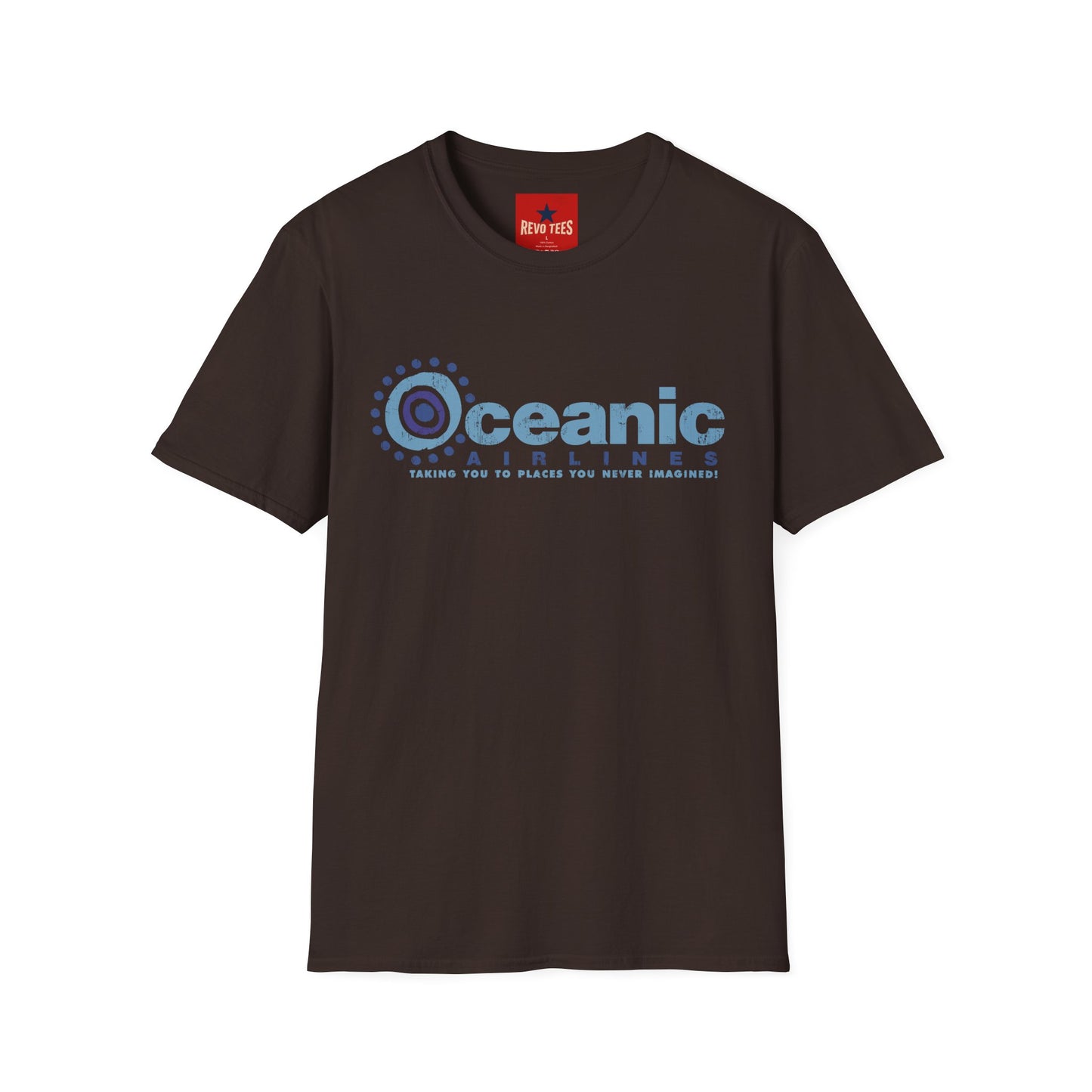 Oceanic Airlines T-Shirt — Vintage Coastal Travel Logo Tee