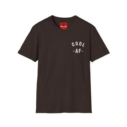 Cool AF T-Shirt — Minimal Chest Graphic Tee