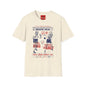 Mordor Arena Boxing Tee — 'Gandalf the Grey vs. Blood Ring' Vintage Middle-Earth Fight Poster T-Shirt