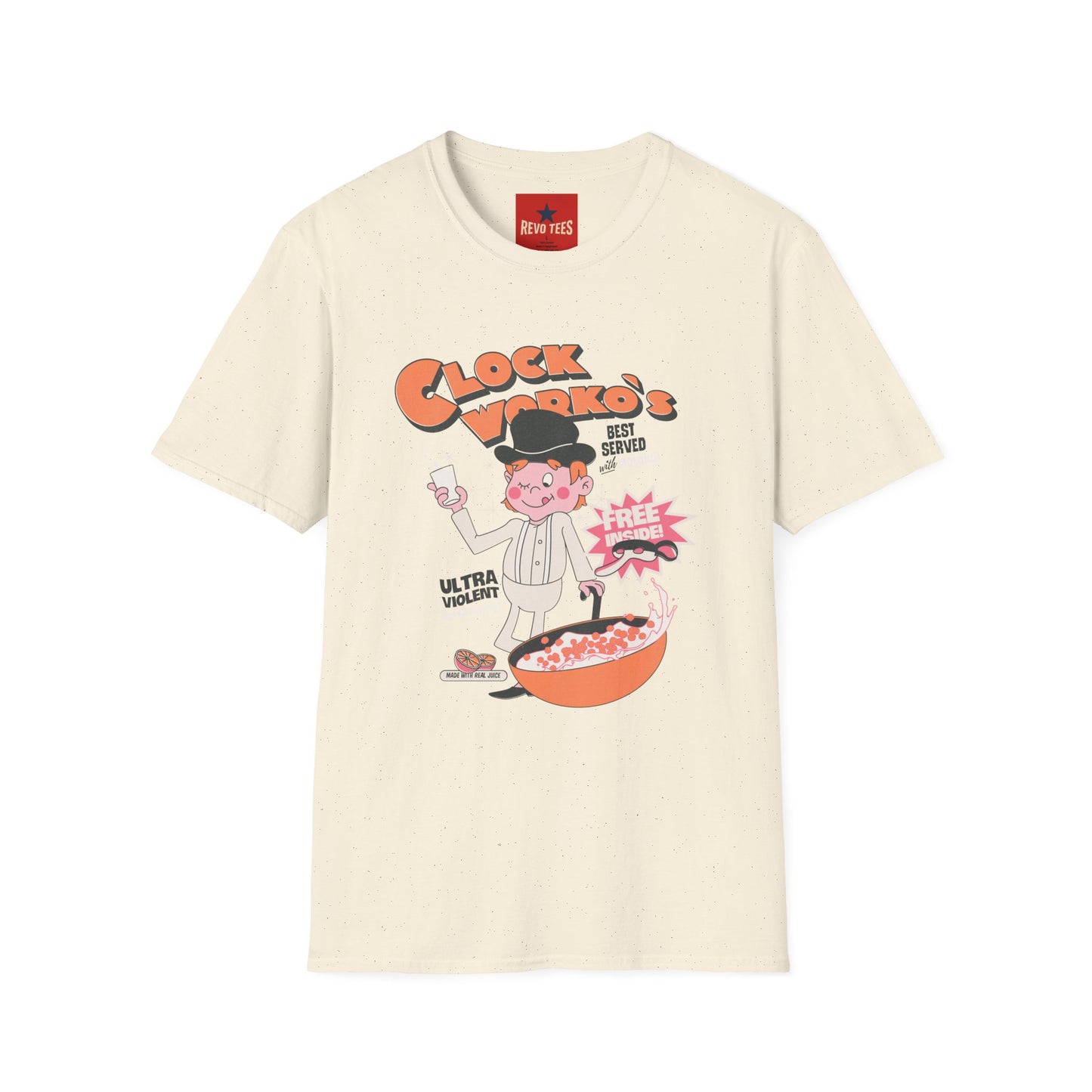 Clock Worko's Cereal Tee — Retro Cartoon Breakfast Shirt