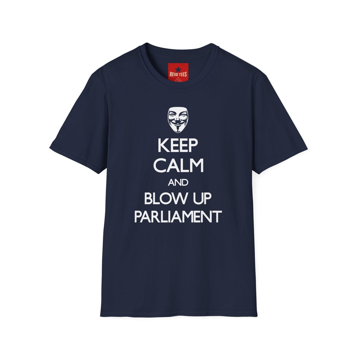 Keep Calm and Blow Up Parliament T-Shirt