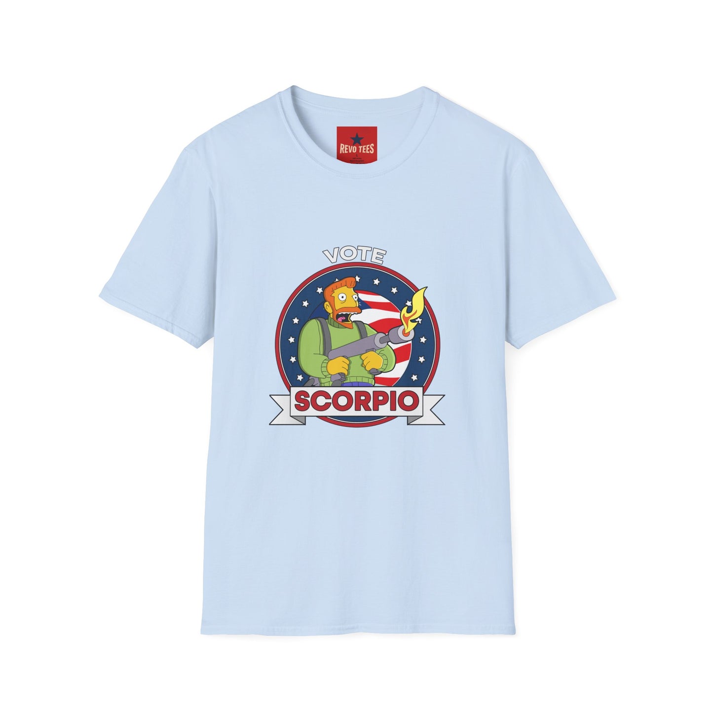 Vote Scorpio T-Shirt — Zodiac Political Humor Tee