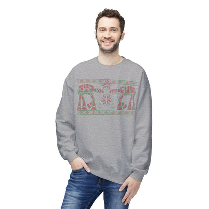 Star Wars AT-AT Holiday Sweater Crewneck Sweatshirt