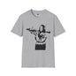 Revotees Banksy Mona Lisa Spray Paint Street Art Parody T-Shirt - alternate view 3