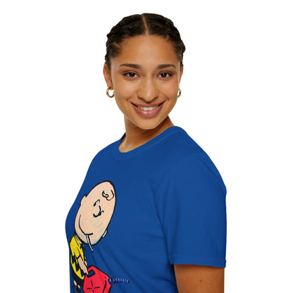 Banksy Novelty Cartoon Graphic T-Shirt — Naughty Charlie
