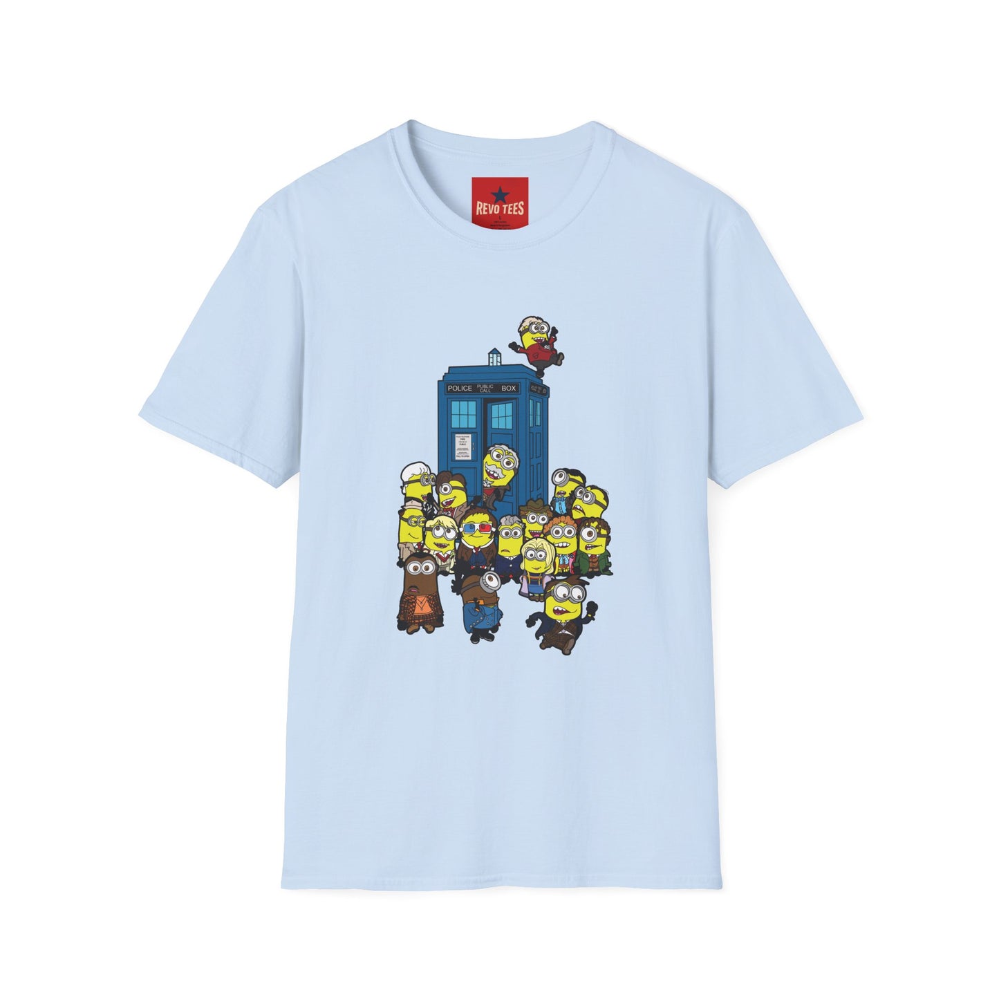 T-Shirt — Minion Time Travel Crew Graphic Tee