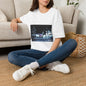 Banksy T-Shirt — Moody Night Street Scene Graphic Tee (12/05/01)