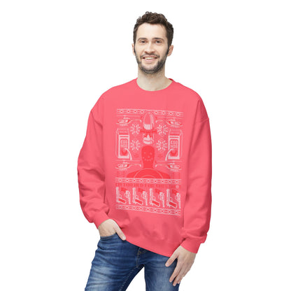 Lethal Knitting - Too Old For This Sh!t Christmas Ugly Sweater