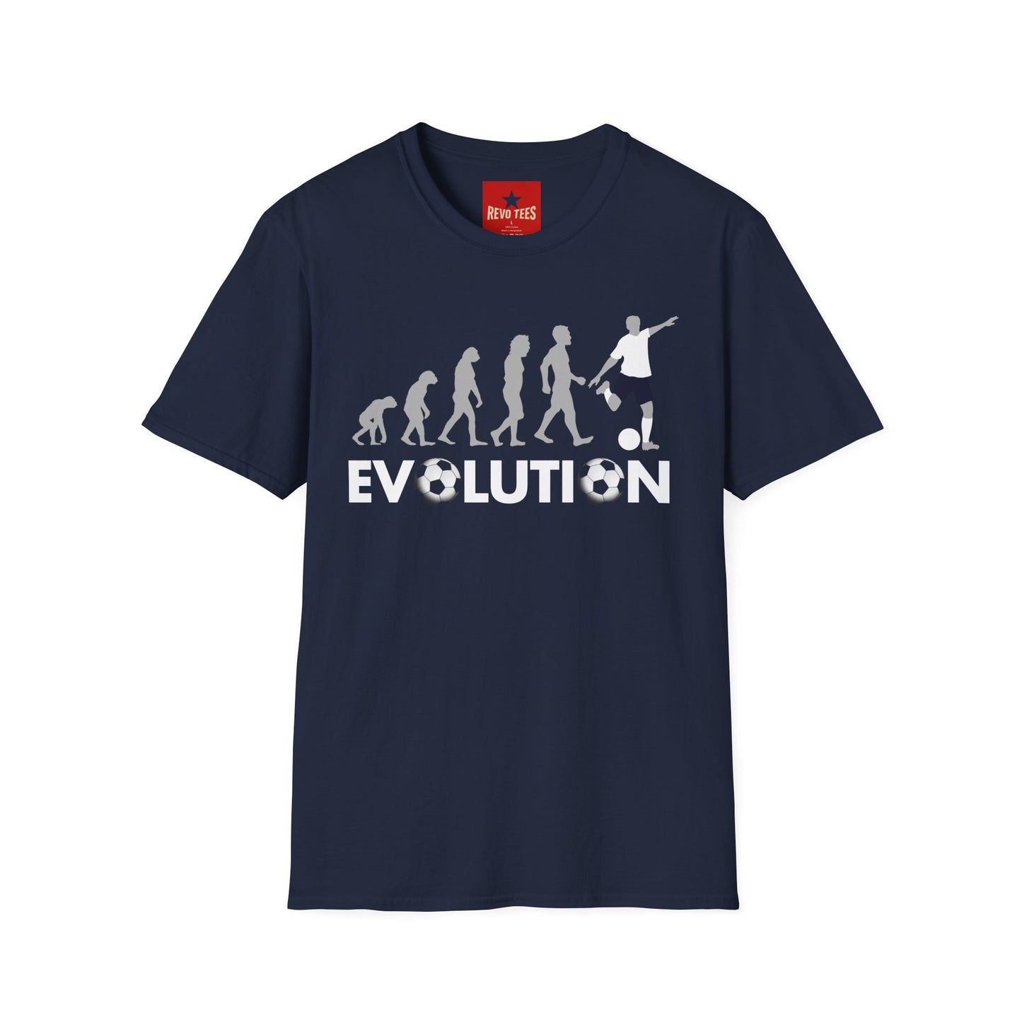 World Cup 2026 - Soccer Evolution T-Shirt — Evolution to Football Player Graphic Tee