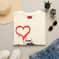 Banksy-Inspired Rat Stencil T-Shirt — Dripping Heart Street Art Tee