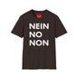 Nein / No Graphic T‑Shirt — Bold Bilingual Statement Tee