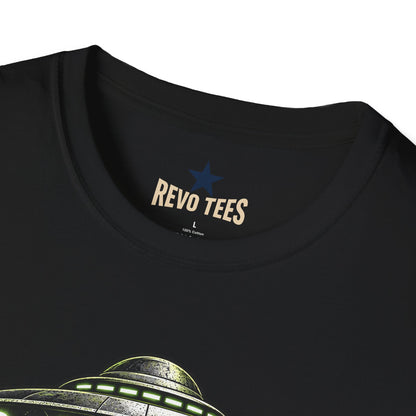 REVOTEES Alien Abduction – Sci‑Fi UFO Graphic Tee