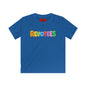 Kids Tee — Colorful 'REVOTEES' Bubble Letter Shirt for Children