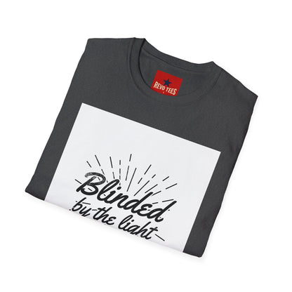 Blinded by the Light T-Shirt — Inspirational Faith Graphic Tee