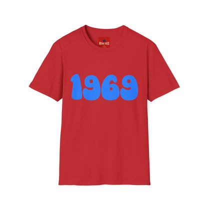 1969 Retro Year T-Shirt — Vintage 60s Birthday / Anniversary Tee