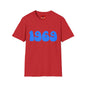 1969 Retro Year T-Shirt — Vintage 60s Birthday / Anniversary Tee