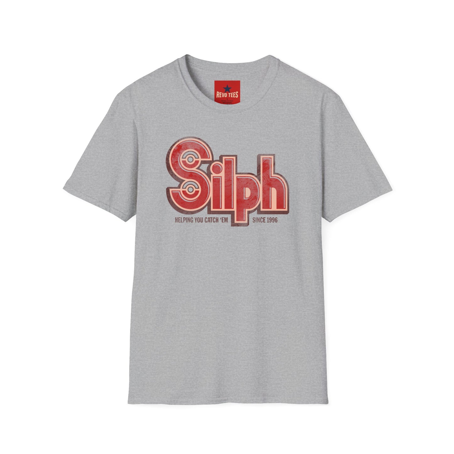 Silph Retro Logo T-Shirt — 'Silph: Helping You Catch 'Em Since 1996'