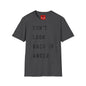 Don't Look Back In Anger T-Shirt — Retro Oasis Song Lyric Tee