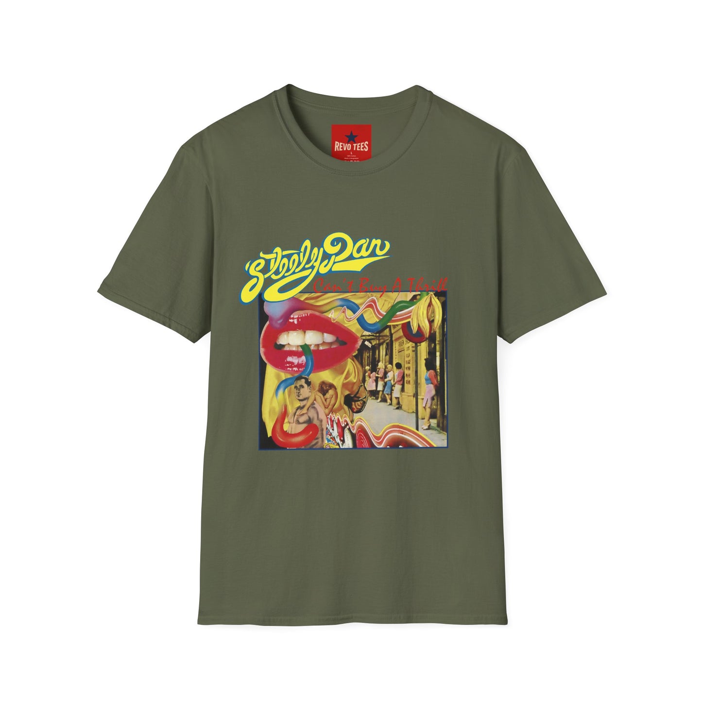 Steely Dan "Can't Buy a Thrill" Retro Album Art T-Shirt
