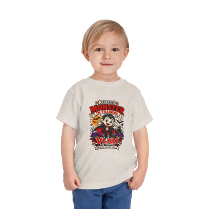 REVOTEES Toddler Monster In Training Tee — 'Vlad the Vampire' Halloween Kids Shirt