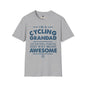Revotees Cycling Grandad Im a Cycling Grandad Funny Gift for Grandpa T-Shirt - alternate view 3