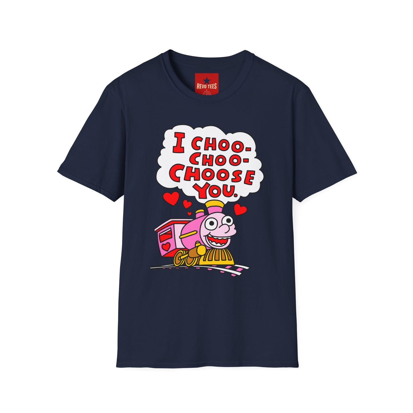 I Choo-Choo-Choose You T-Shirt — Cute Valentine’s Train Graphic Tee