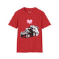 Revotees Banksy Pink Drip Heart with Tank Graffiti T-Shirt - alternate view 7