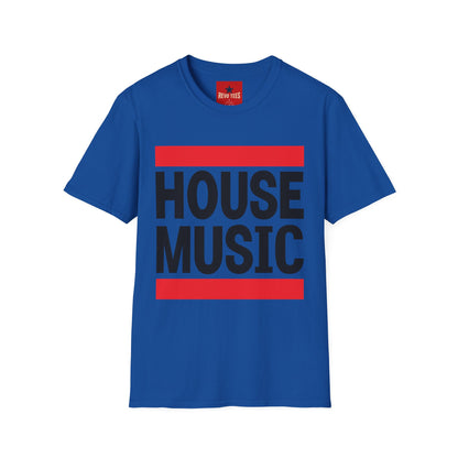 House Music T-Shirt — Bold Retro DJ Tee for Club, Festival & Music Lovers