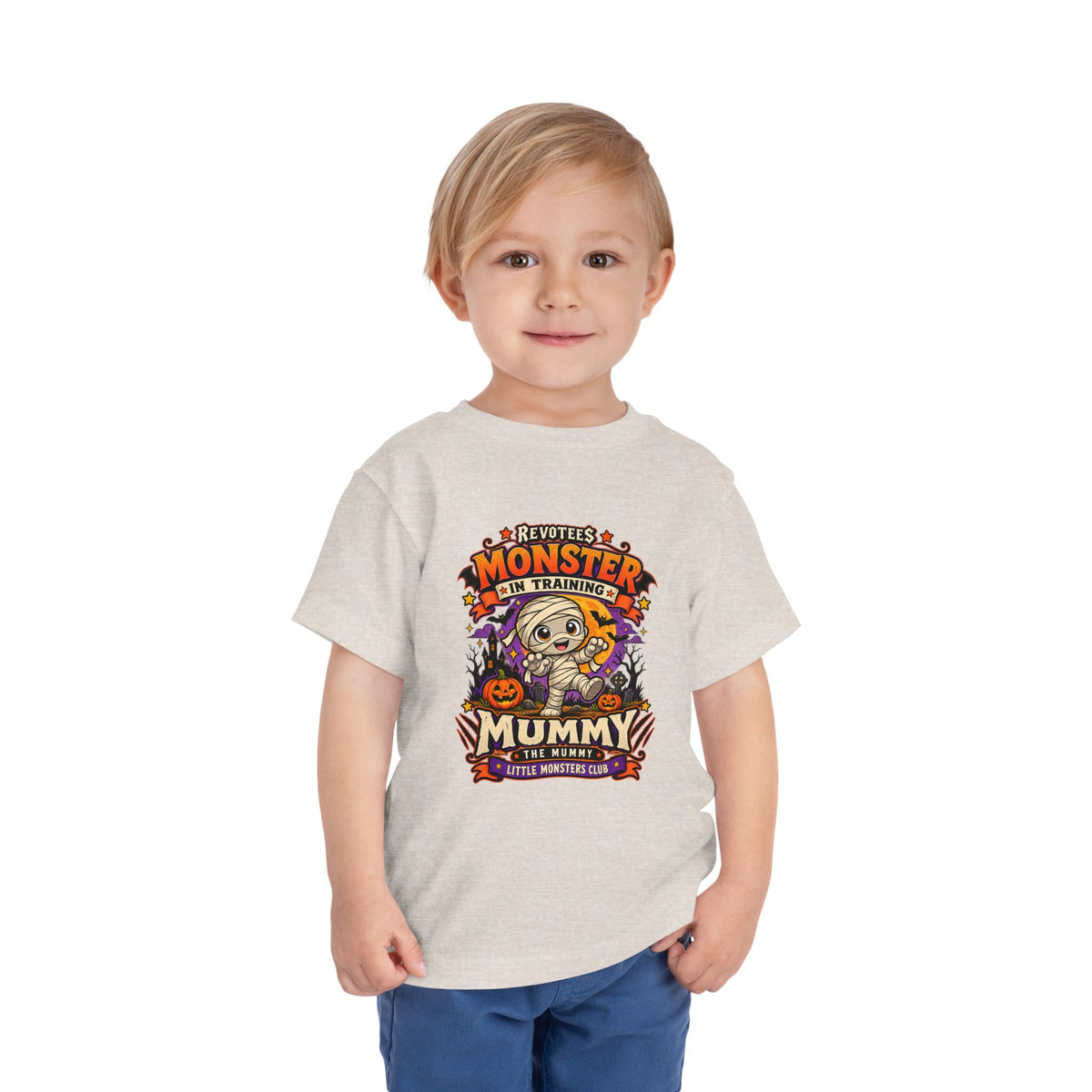 REVOTEES Toddler Monster In Training "Mummy" Halloween Tee