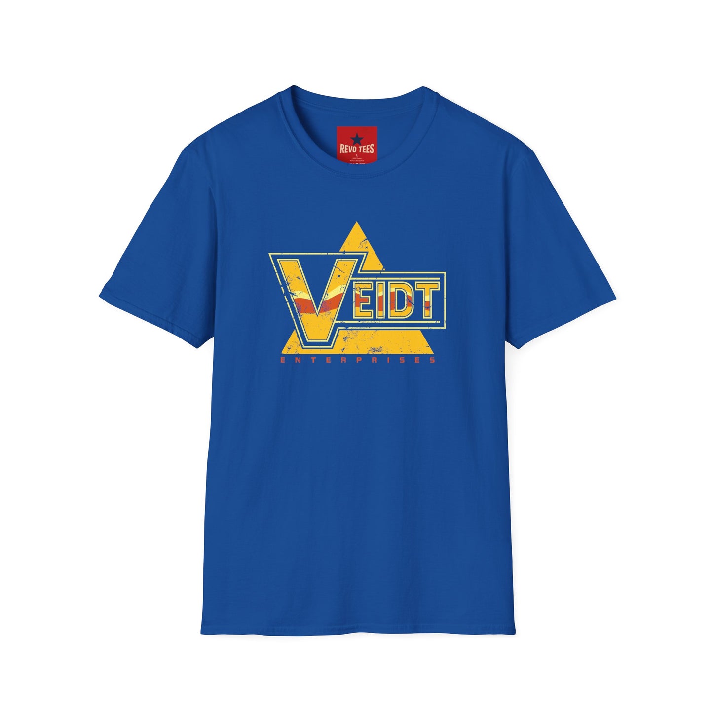 Veidt Vintage Logo T-Shirt — Retro Distressed Graphic Tee