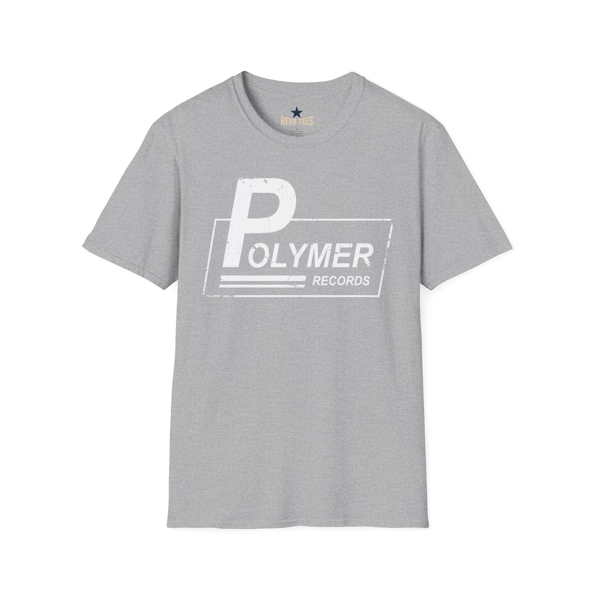Revotees Polymer Records Iconic Label Unisex Softstyle T-Shirt - alternate view 7