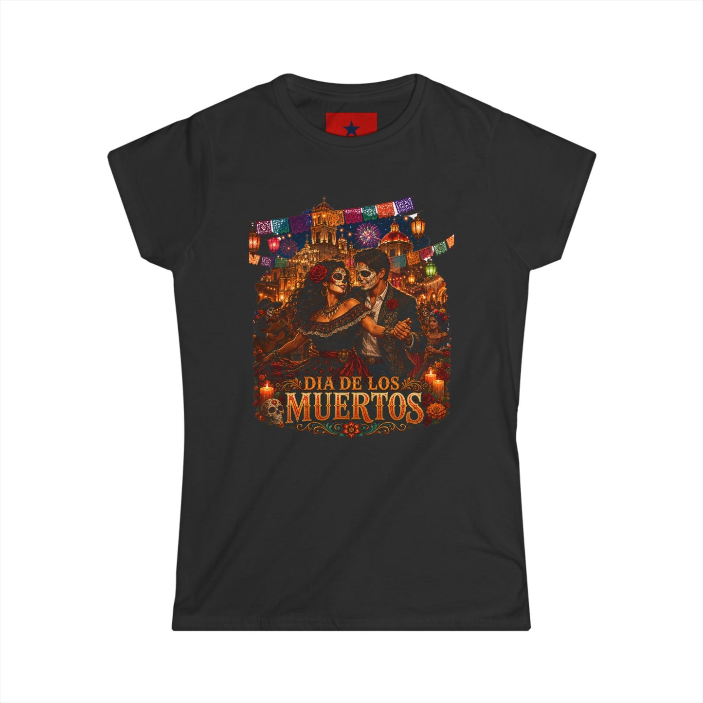 Day of the Dead Women's Tee — Día de los Muertos Festival Shirt